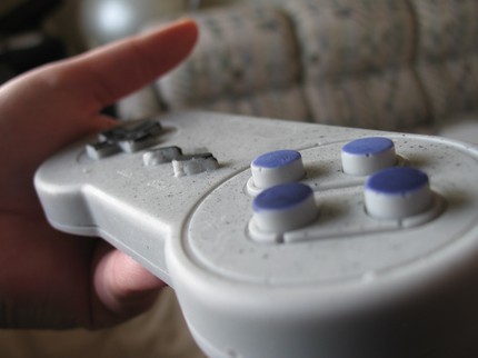 SNES controller soap