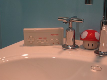 NES Nintendo controller soap, Mountain Dew scented, vegan