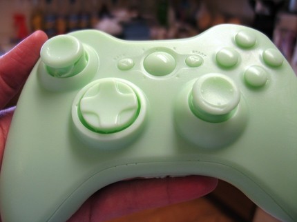 Xbox 360 controller replica soap, Mountain Dew scented