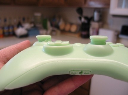 Xbox 360 controller replica soap, Mountain Dew scented