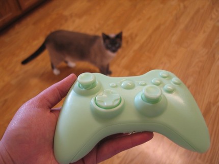 Xbox 360 controller replica soap, Mountain Dew scented