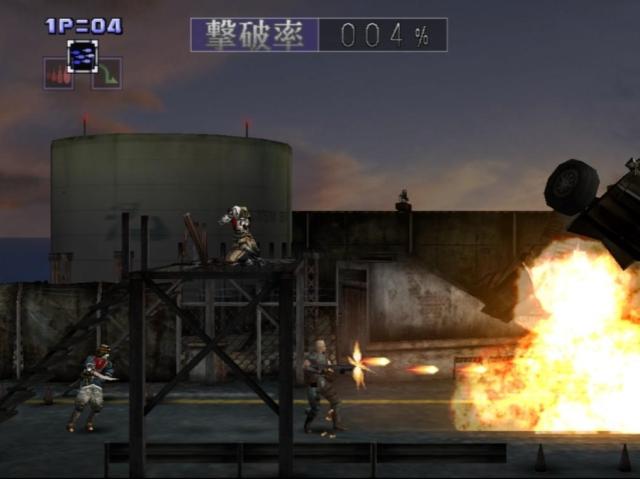 PS2《真魂斗罗：破碎战士》