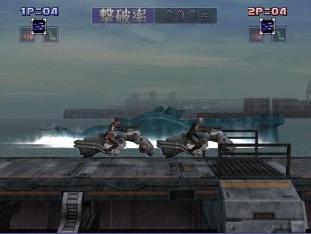 PS2《真魂斗罗：破碎战士》